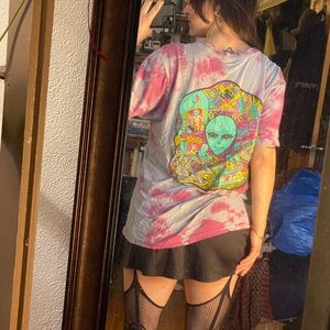 No Bad Trips hippie shirt size L baggy and cute- super soft!!